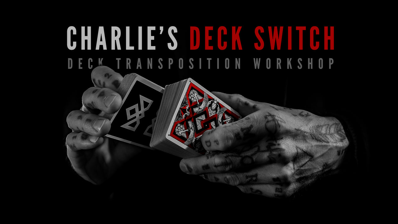 CHARLIE'S DECK TRANSPOSITION Workshop playing cards — view 10