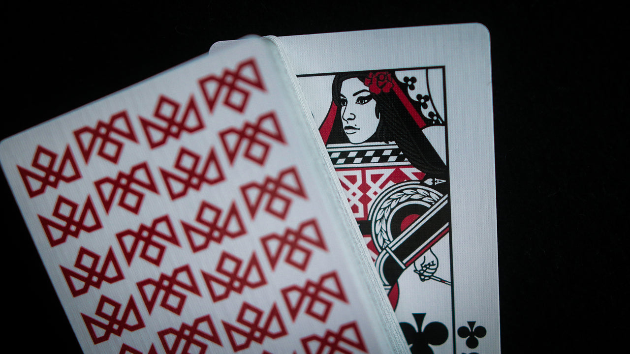 CHARLATANS ( ORIGINAL RED ) playing cards — view 7