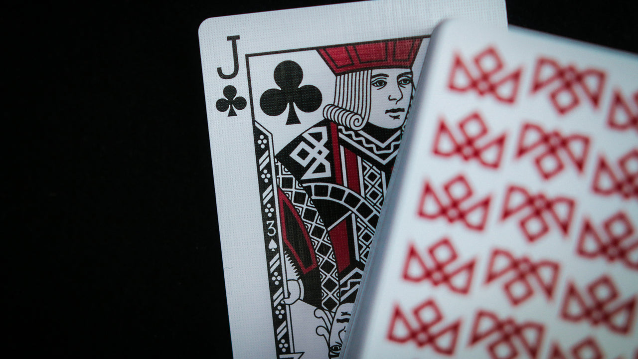CHARLATANS ( ORIGINAL RED ) playing cards — view 10