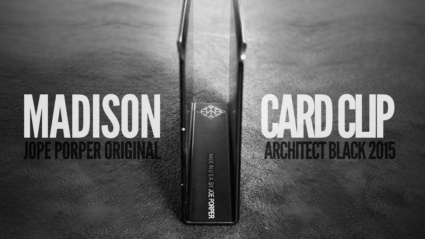 MADISON'S Original Card Clip & PRIVATE RESERVE Rounders
