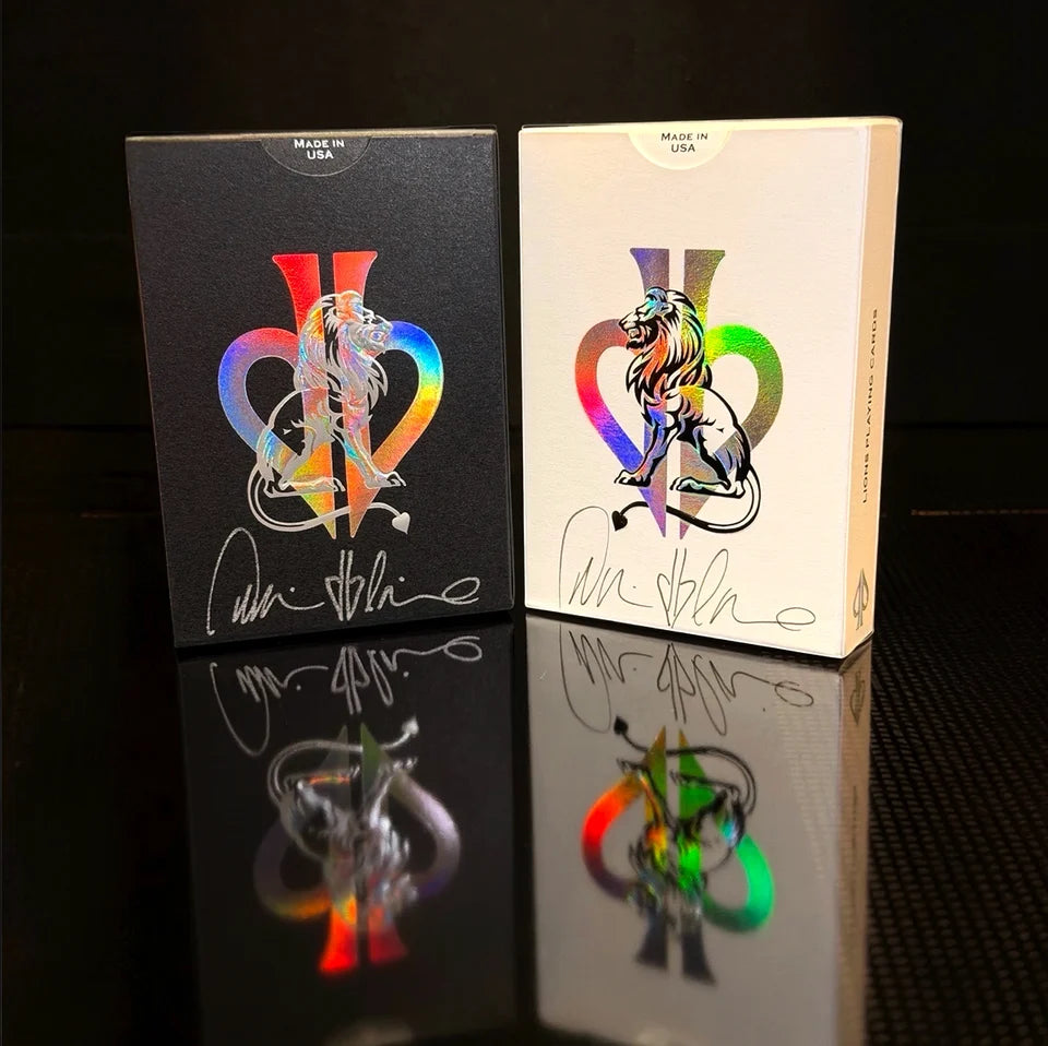 HOLO LIONS SIGNED SET by DAVID BLAINE