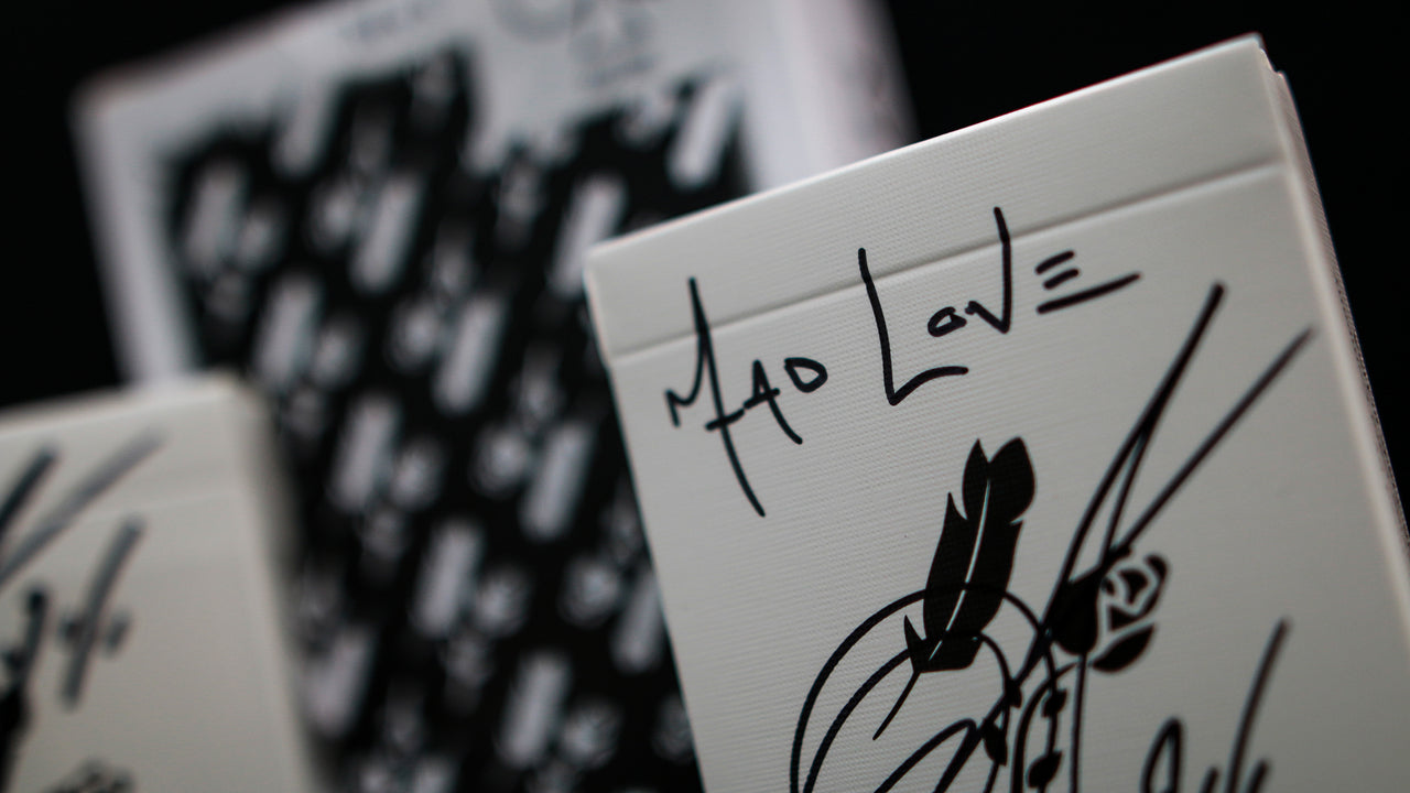 M x S STINGERS - BLACK - SIGNED by MADISON playing cards — view 11