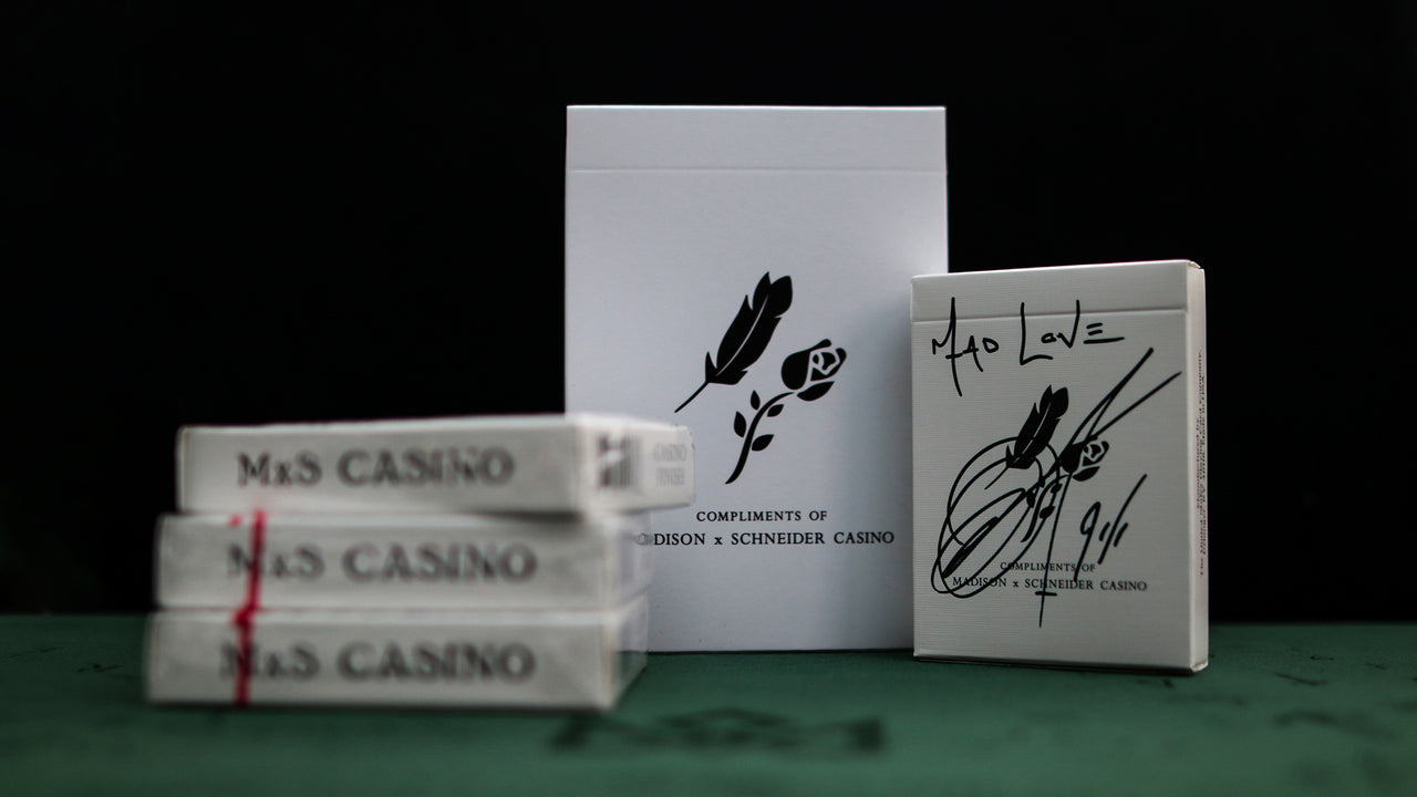 M x S STINGERS - BLACK - SIGNED by MADISON playing cards — view 12