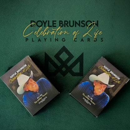 DOYLE BRUNSON 'Celebration of Life' Playing Cards