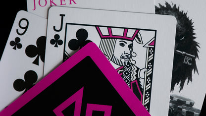 ACOLYTES Playing Cards - Pink on Black Edition