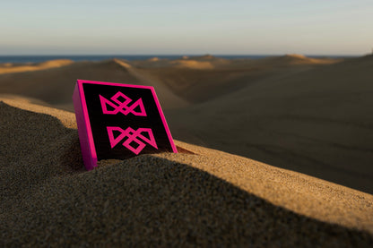 ACOLYTES Playing Cards - Pink on Black Edition