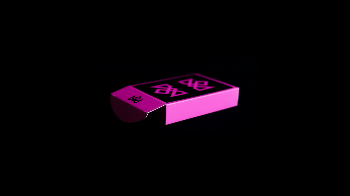 ACOLYTES Playing Cards - Pink on Black Edition