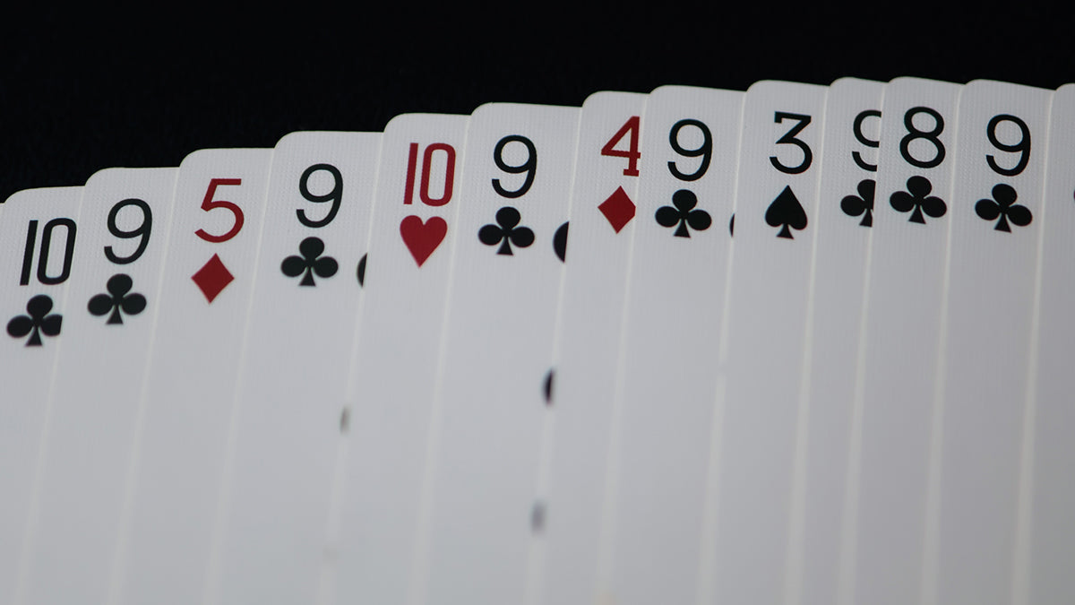 Daniel Madison playing cards and the Mad Deck blue Svengali