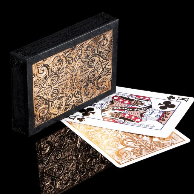 GATORBACKS(Rose gold)playing cards ROSE GOLD GATORBACKS by DAVID BLAINE (Rose Gold Gator/Black