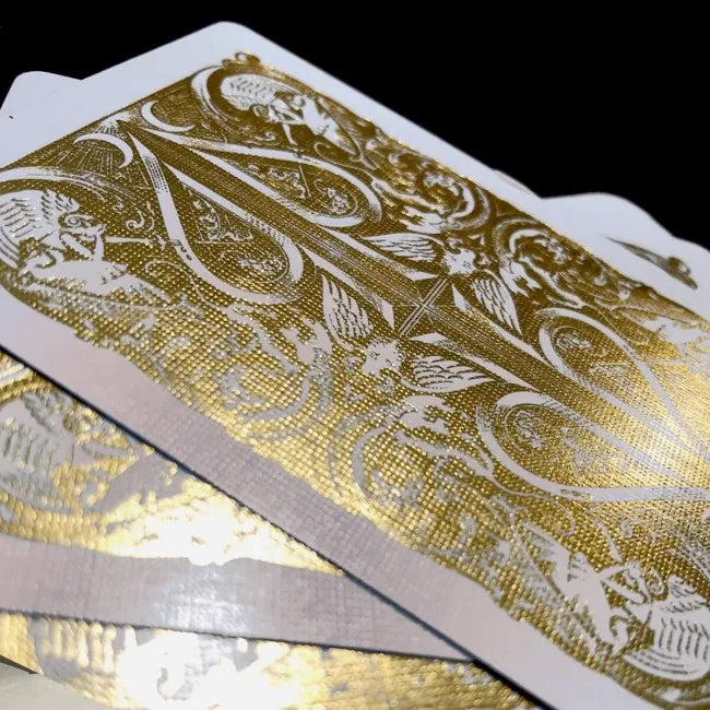 DAVID BLAINE SPLIT SPADES - GOLD BRICK DEAL playing cards — view 3
