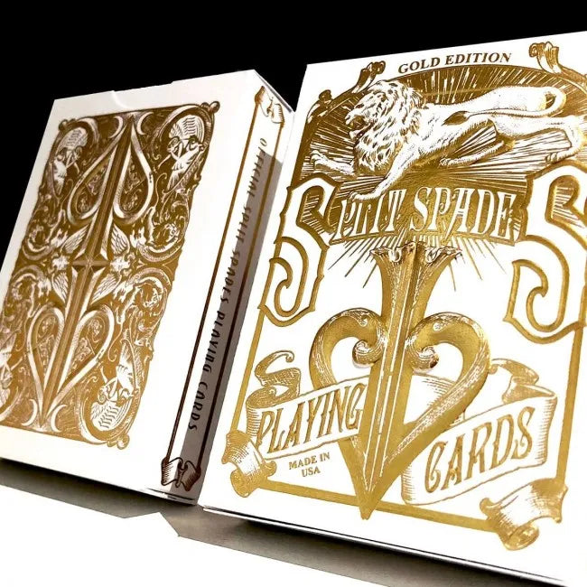 DAVID BLAINE SPLIT SPADES - GOLD | PLAYING CARDS by MADISONIST