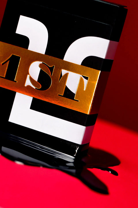 1ST Playing Cards V6 Black playing cards — view 8