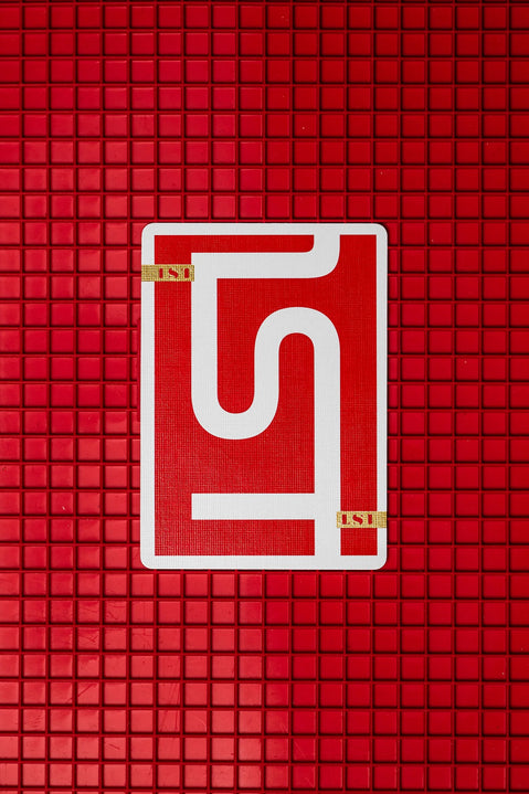 1ST Playing Cards V6 Red playing cards — view 6