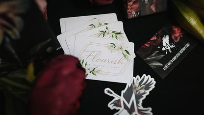 MADISON ONE ENTRY- FLOURISH by SUZAN Playing Cards