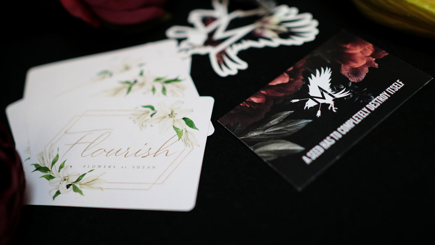 MADISON ONE ENTRY- FLOURISH by SUZAN Playing Cards