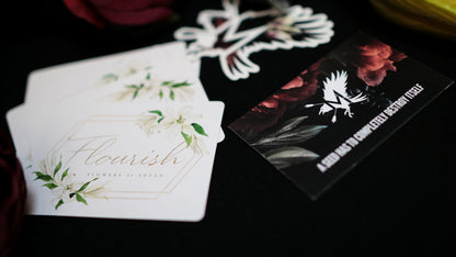 MADISON ONE ENTRY- FLOURISH by SUZAN Playing Cards