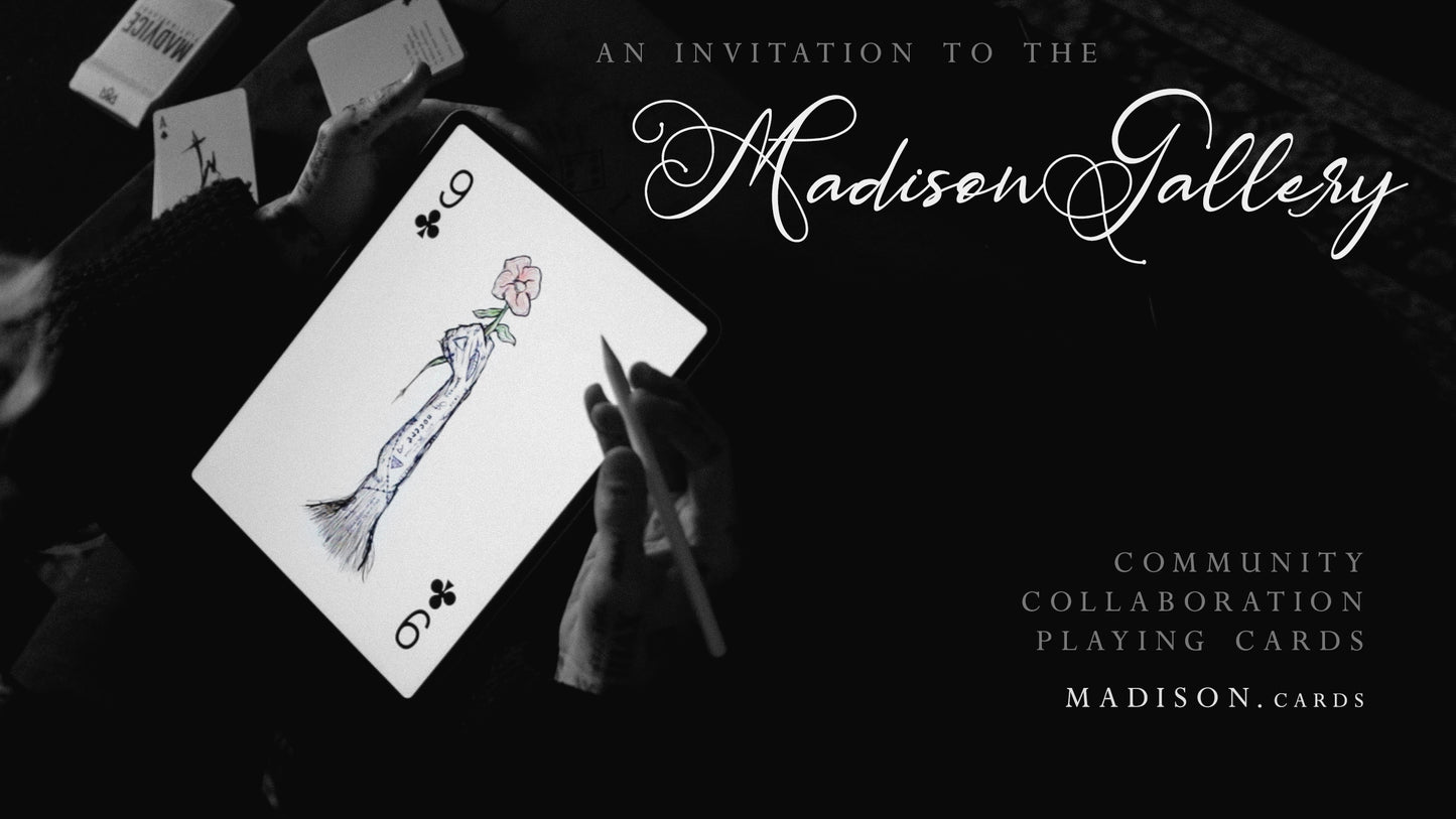 GALLERY Playing Cards - COLLABORATION PROJECT (6 Decks)