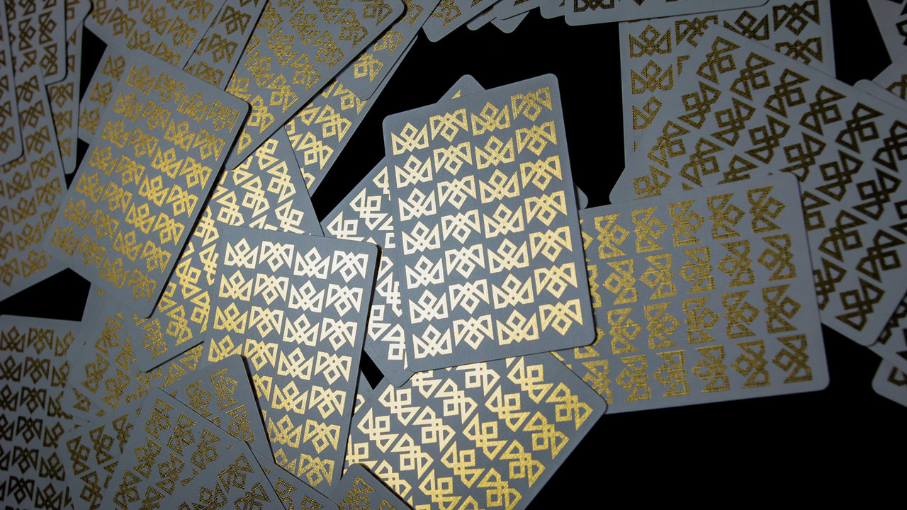 GOLD CHARLATANS - BRICK DEAL (12 Decks) playing cards — view 3