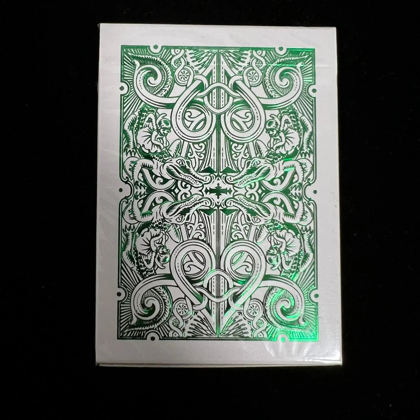 GREEN GATORBACKS by DAVID BLAINE ( Green Gator / White Tuck )