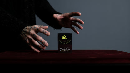 21 BLACK - BLACKJACK Playing Cards - MADISON ONE Entry