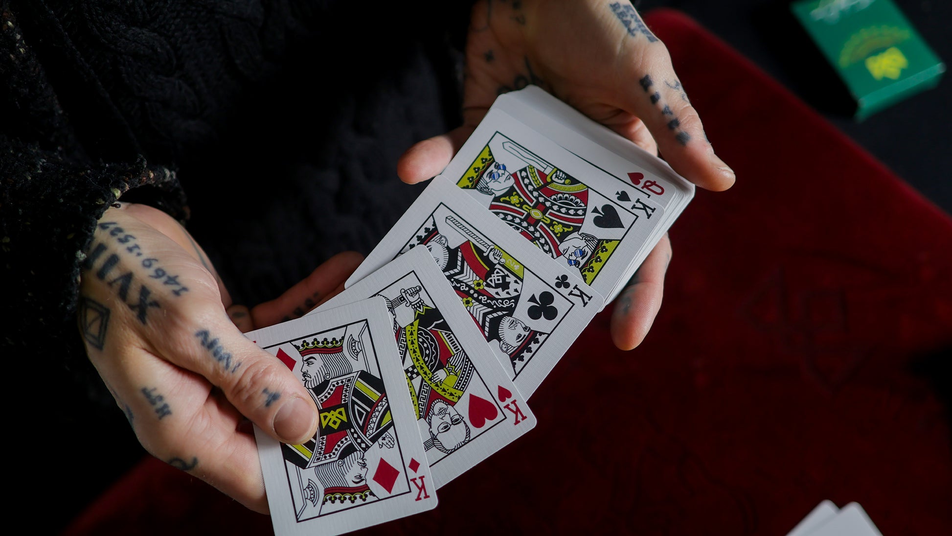 21 BLACK - BLACKJACK Playing Cards - MADISON ONE Entry