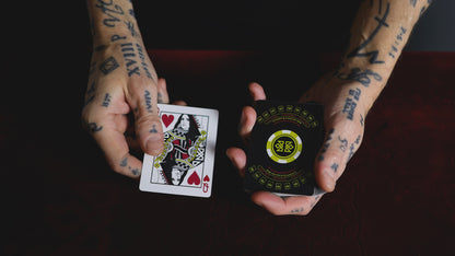 21 BLACK - BLACKJACK Playing Cards - MADISON ONE Entry