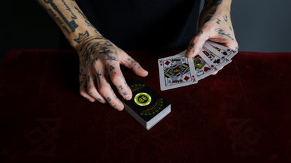 21 BLACK - BLACKJACK Playing Cards - MADISON ONE Entry