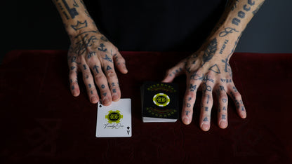 21 BLACK - BLACKJACK Playing Cards - MADISON ONE Entry