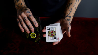 21 BLACK - BLACKJACK Playing Cards - MADISON ONE Entry