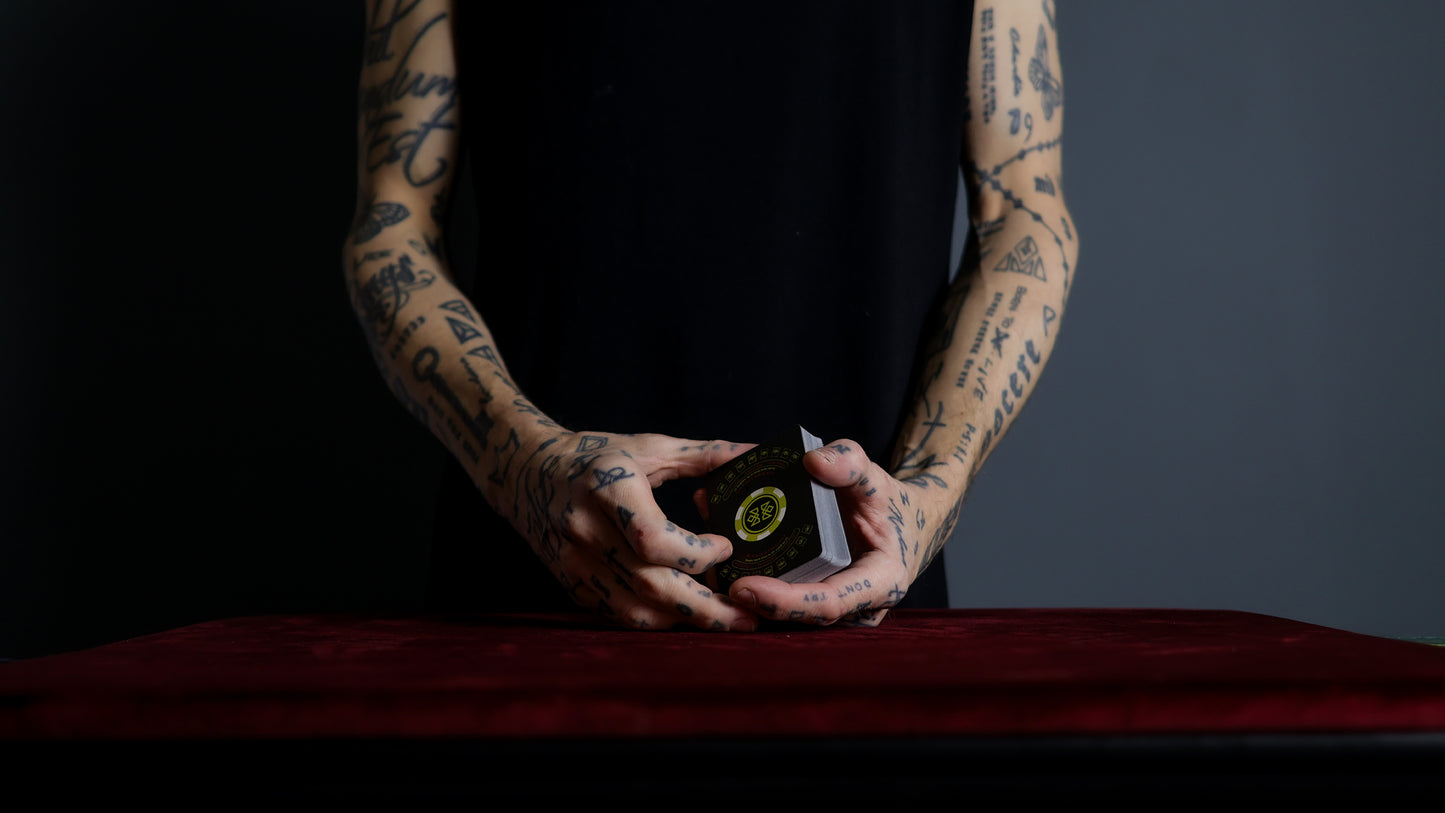 21 BLACK - BLACKJACK Playing Cards - MADISON ONE Entry