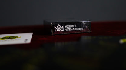 21 BLACK - BLACKJACK Playing Cards - MADISON ONE Entry