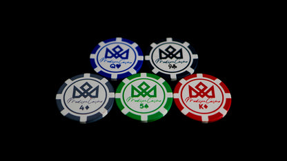 CROWN CHIPS - Revelation Poker Chips playing cards — view 6