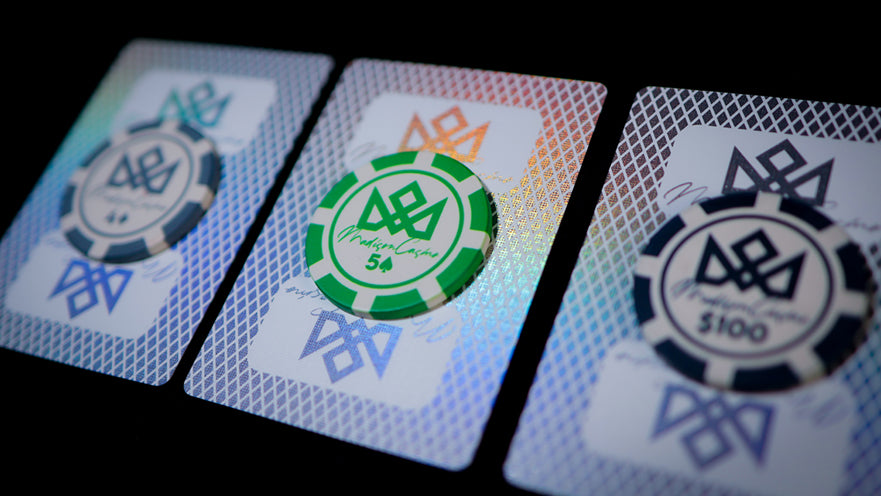 CROWN CHIPS - Revelation Poker Chips playing cards — view 3