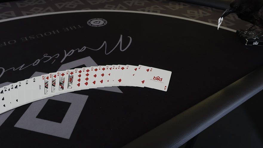 MADISON POKER TABLE TOPPER (No Legs) playing cards — view 17