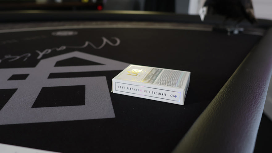 MADISON BLACKJACK TABLE TOPPER (No Legs) playing cards — view 13
