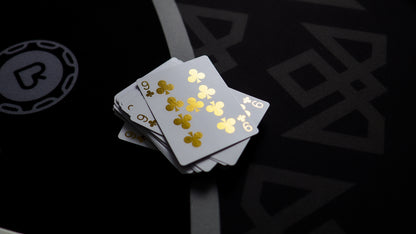 The GOLDEN 9 of CLUBS - Signed by Madison playing cards — view 2