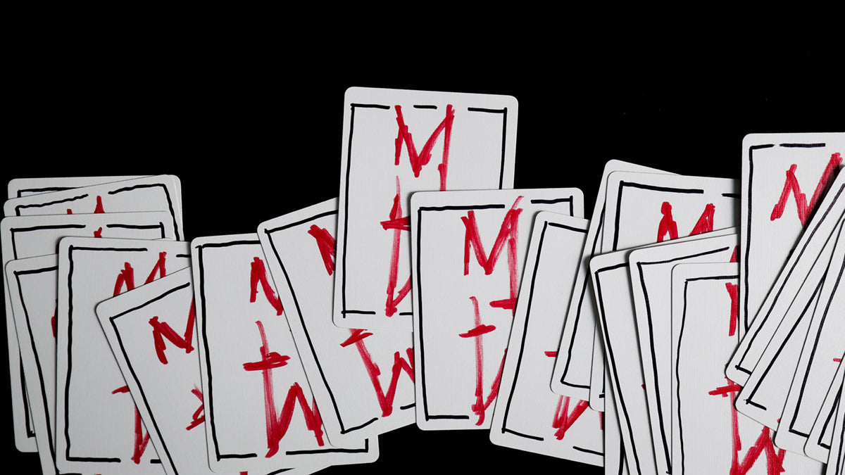 Hand Drawn SIGNATURE Playing Cards playing cards — view 3
