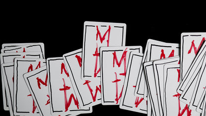 Hand Drawn SIGNATURE Playing Cards playing cards — view 3