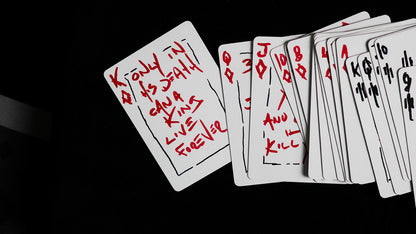 Hand Drawn SIGNATURE Playing Cards playing cards — view 29
