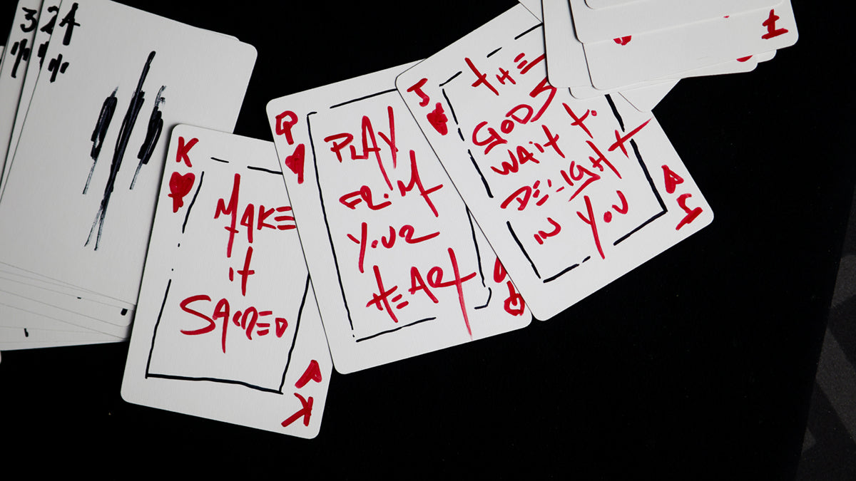 Hand Drawn SIGNATURE Playing Cards playing cards — view 33