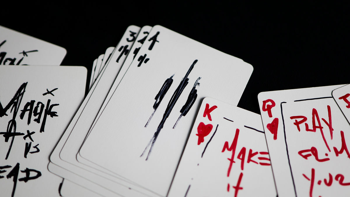 Hand Drawn SIGNATURE Playing Cards playing cards — view 14
