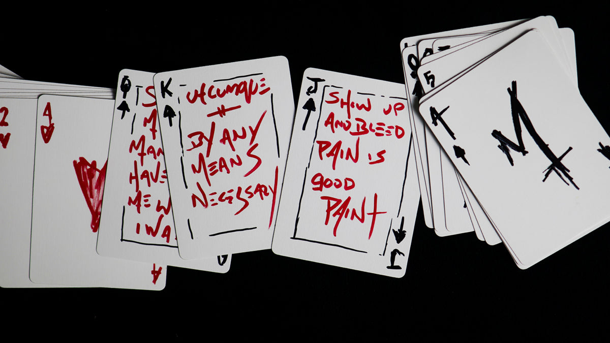 Hand Drawn SIGNATURE Playing Cards playing cards — view 8