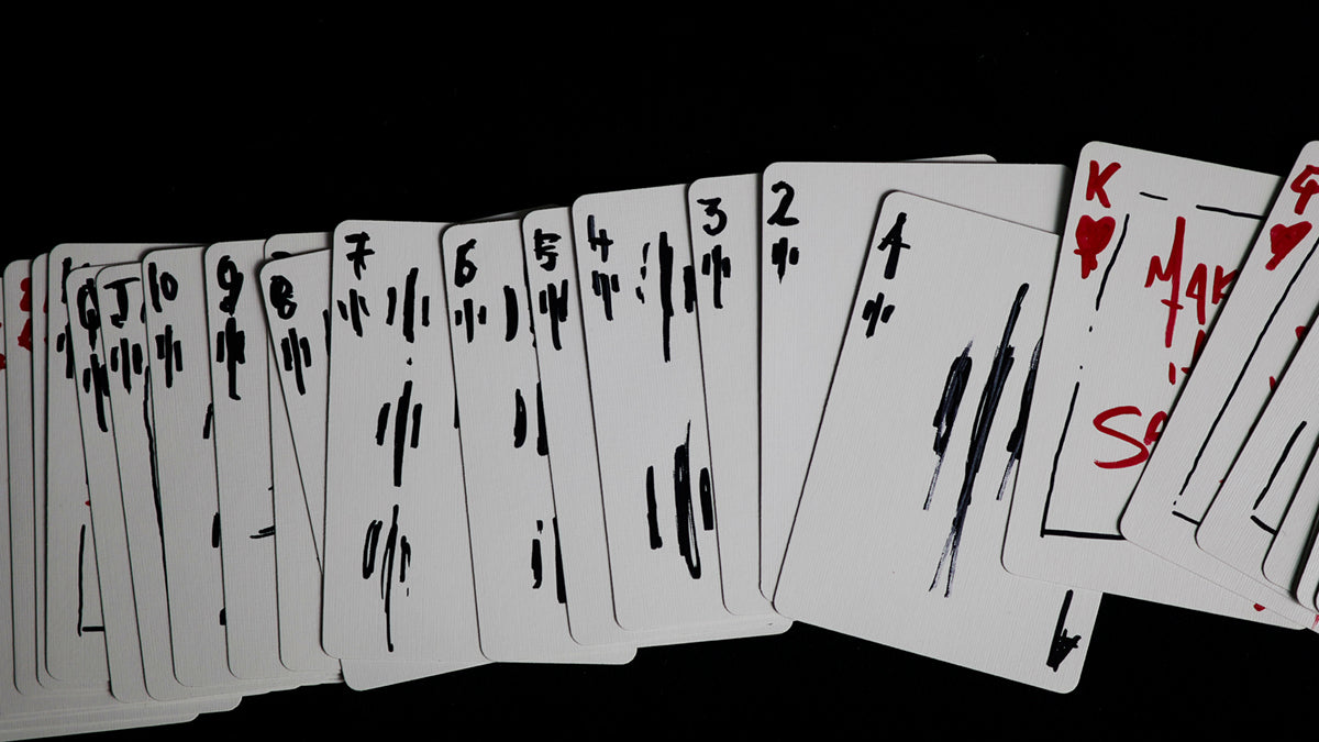 Hand Drawn SIGNATURE Playing Cards playing cards — view 17