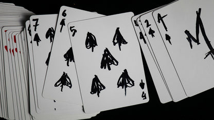 Hand Drawn SIGNATURE Playing Cards playing cards — view 36