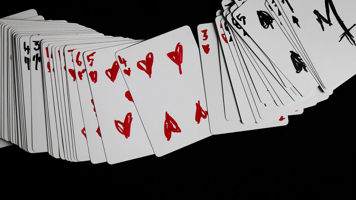 Hand Drawn SIGNATURE Playing Cards playing cards — view 38