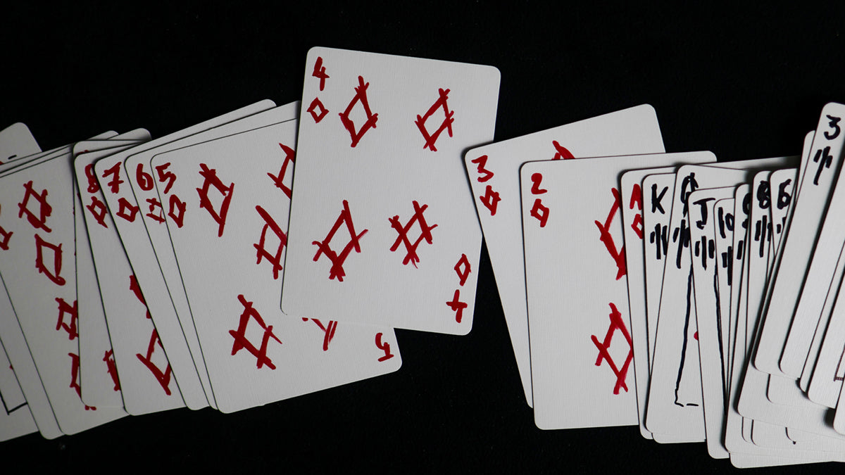 Hand Drawn SIGNATURE Playing Cards playing cards — view 40