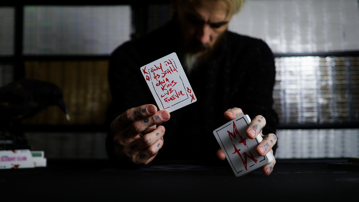 Hand Drawn SIGNATURE Playing Cards playing cards — view 32
