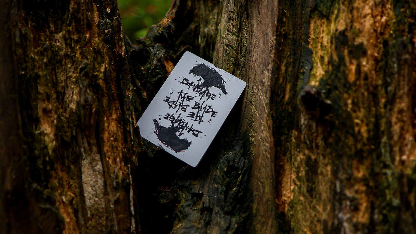 BANDAGE THE BLADE Playing Cards