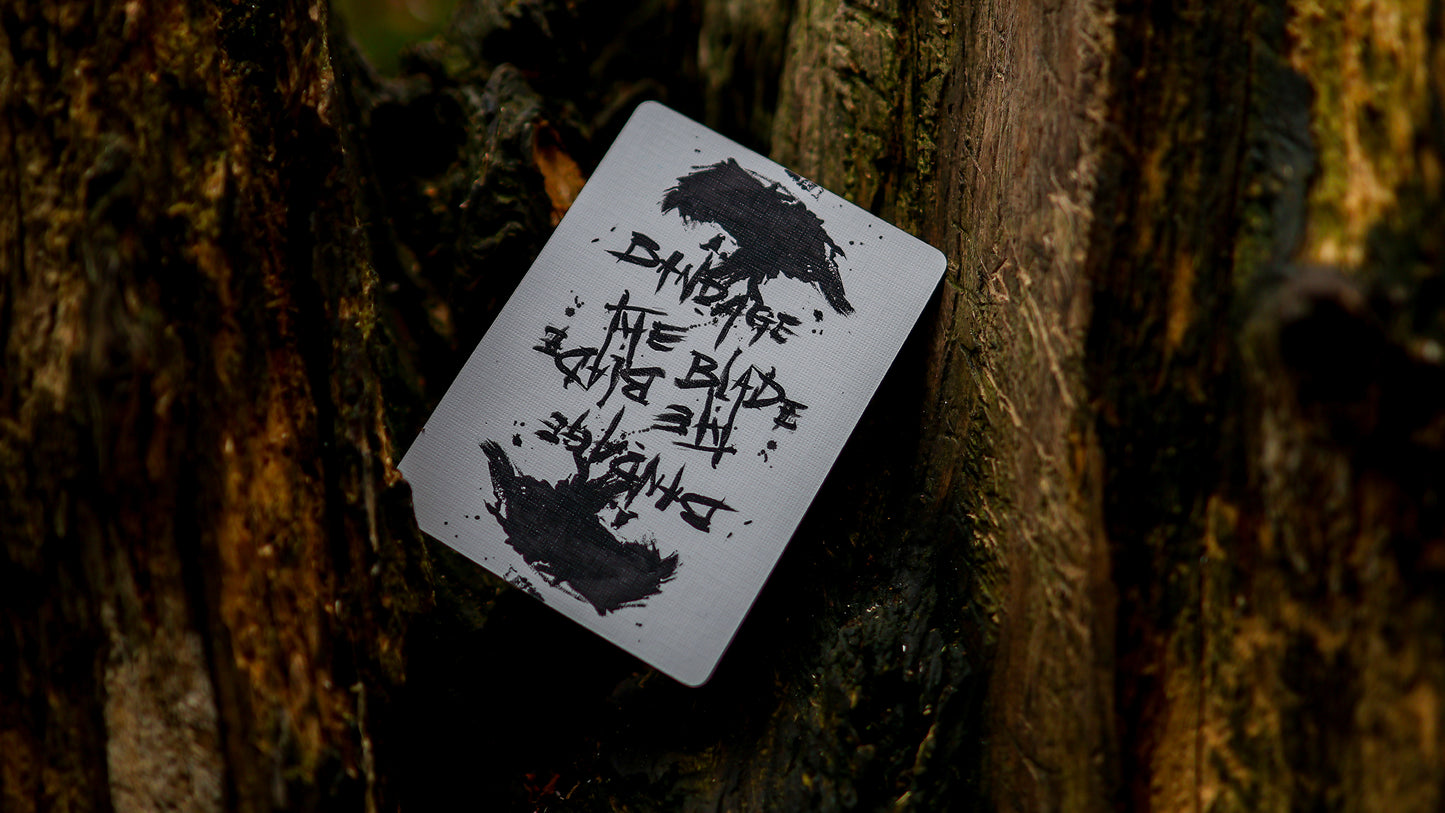 BANDAGE THE BLADE Playing Cards