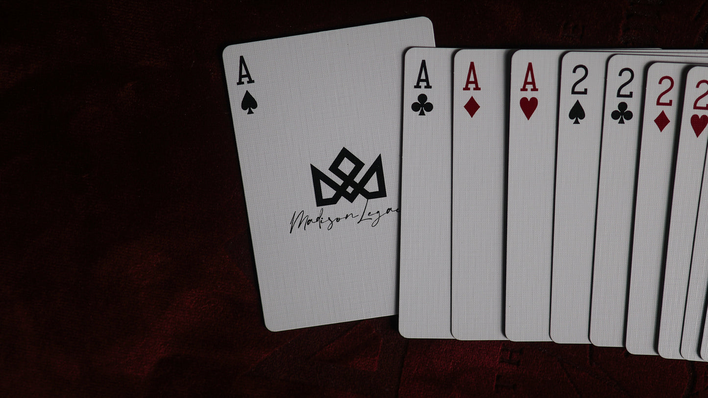 PRE-ORDER LEGACY Playing Cards - MADISON 52 Entry